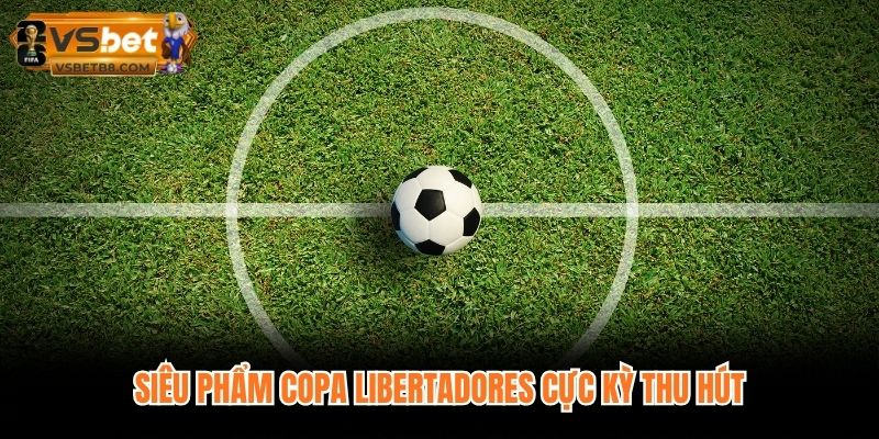 Siêu phẩm Copa Libertadores cực kỳ thu hút